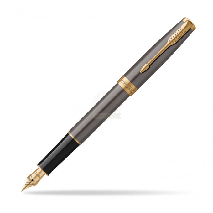 Ручка перьевая PARKER SONNET GREY CORE GT () F 2213680