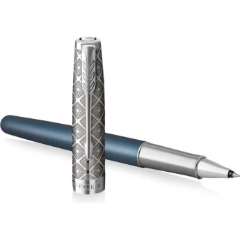 Ручка роллер PARKER SONNET PREMIUM T537 METAL BLUE CT F Ручка роллер PARKER SONNET PREMIUM T537 METAL BLUE CT F