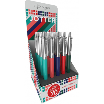 Ручка шариковая PARKER JOTTER SE 70TH ANNIVERSARY ассорти (20шт)